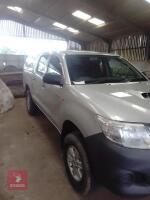 2012 TOYOTA HILUX 4WD PICK UP (S/R) - 5