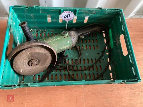 HITACHI G23SC2 9'' GRINDER (247)