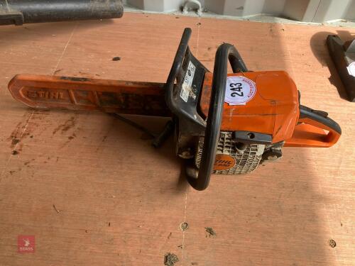 2008 STIHL MS230 CHAINSAW (243)