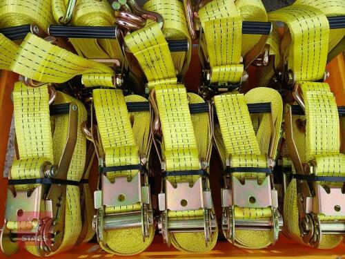 16 BRAND NEW 7M RATCHET STRAPS