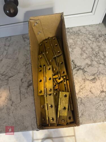 40 SOLID BRASS BUTT HINGES