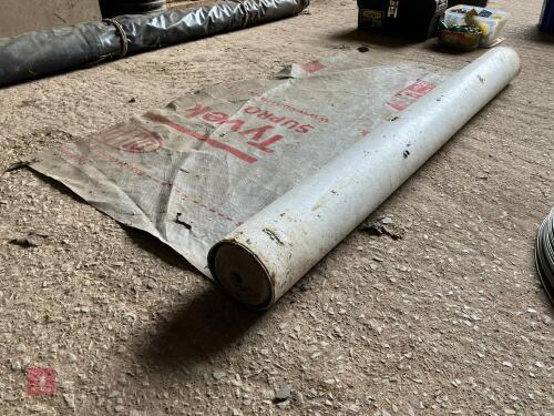 ROLL OF TYVEK ROOF MEMBRANE