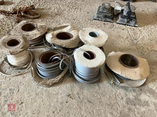 ASSORTED ELECTRICAL WIRE & CABLE