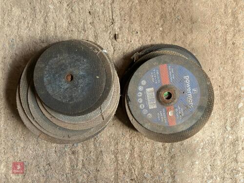VARIETY OF CUTTING DISCS