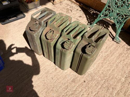 4 JERRY/FUEL CANS