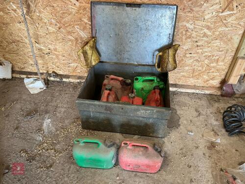 7 FUEL CANS & JUGS