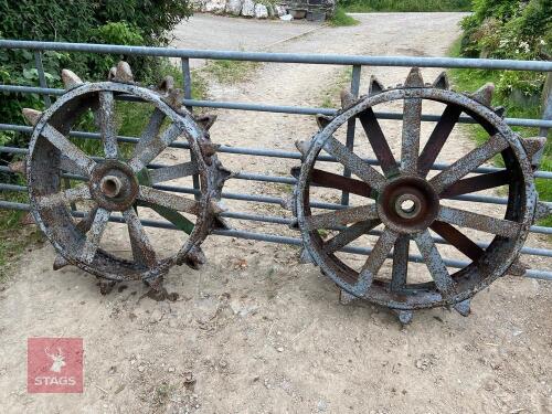 FORDSON REAR STEEL WHEELS