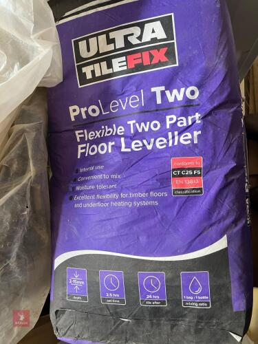 8 BAGS OF FLOOR LEVELLER