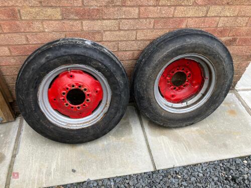 2 X 6.0-16 WHEELS & TYRES