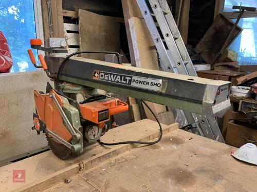DEWALT DW1501 RADIAL ARM SAW