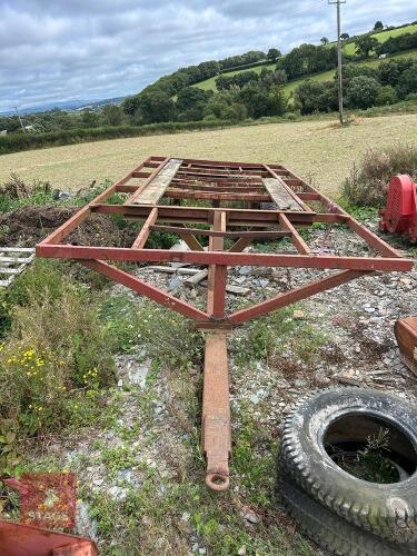 16FT FLATBED BALE TRAILER