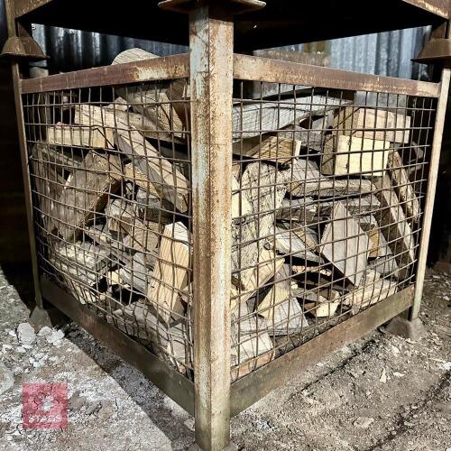 CRATE OF TIMBER OFFCUTS