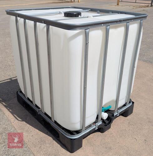 RECONDITIONED GRADE A 1000 LITRE IBC