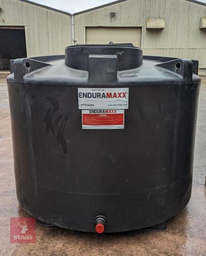 ENDURAMAXX 3,500 LITRE WATER TANK (NEW)