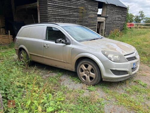 2007 VAUXHALL ASTRA 1.9ICDTI VAN