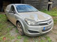 2007 VAUXHALL ASTRA 1.9ICDTI VAN - 3