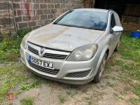 2007 VAUXHALL ASTRA 1.9ICDTI VAN - 19