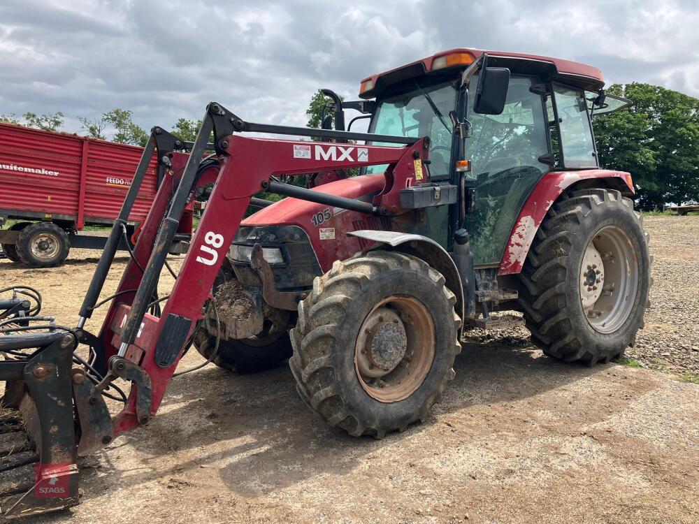 2012 CASE JXU 105 4WD TRACTOR