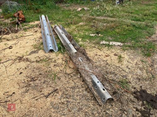 2 X 11' 6'' CRASH BARRIERS