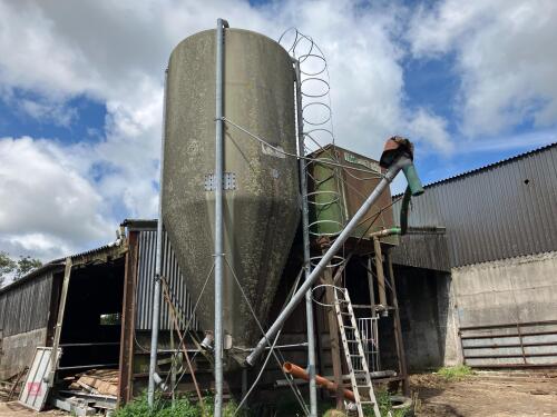 FIBRE GLASS FEED BIN