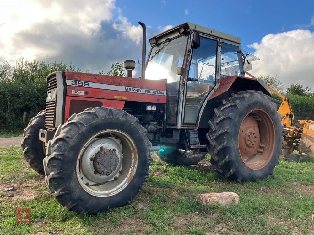 1992 MASSEY FERGUSON 399 4WD TRACTOR