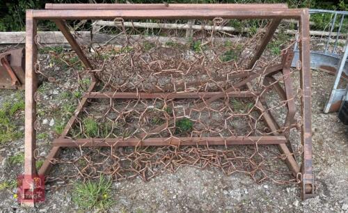 16' FOLD DOWN CHAIN HARROWS