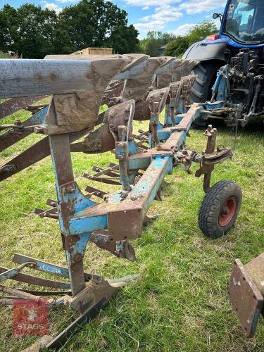 LEMKEN 3+1+1 SLATTED PLOUGH