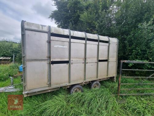 IFOR WILLIAMS STOCK TRAILER