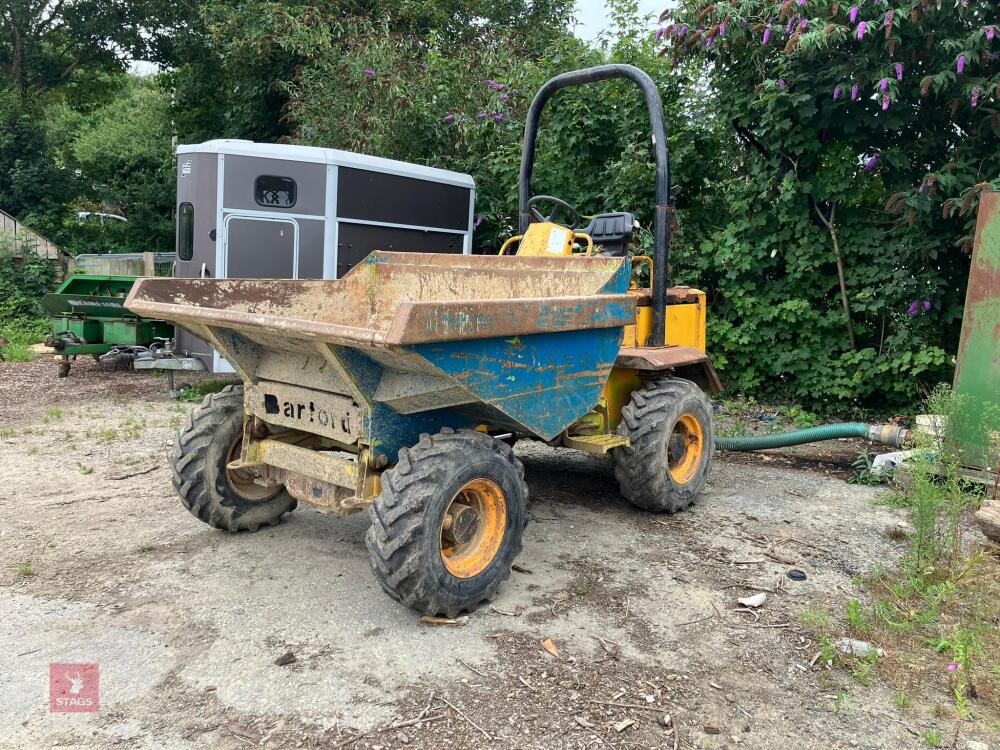 2002 BARFORD 3T DUMPER TRUCK