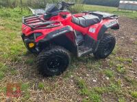2017 CAN AM COMMANDER 4WD QUAD BIKE
