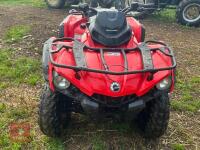 2017 CAN AM COMMANDER 4WD QUAD BIKE - 2