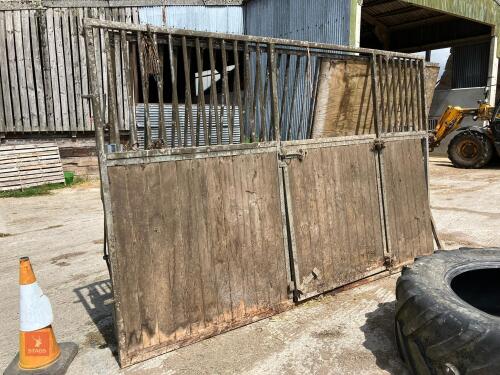 PAIR OF STABLE PANELS
