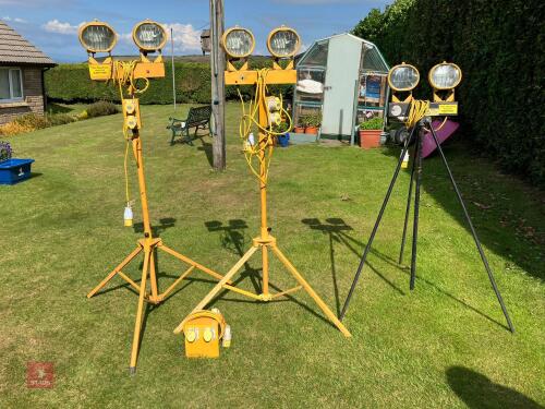 3 INSPECTION LIGHTS & SPLITTER