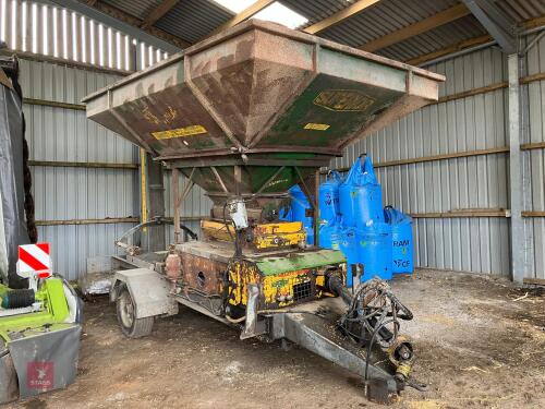 SUPERIOR SUPER 16'' TRAILED ROLLER MILL