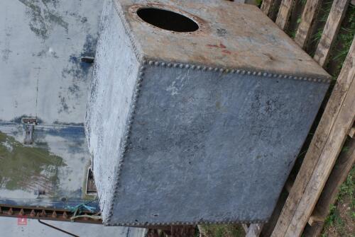 GALVANISED RIVETED STEAM TANK S/R
