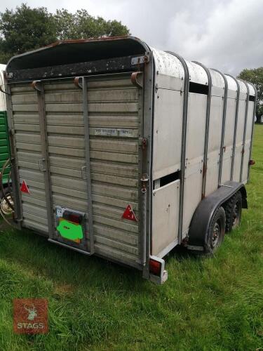IFOR WILLIAMS TWIN DECK SHEEP TRAILER