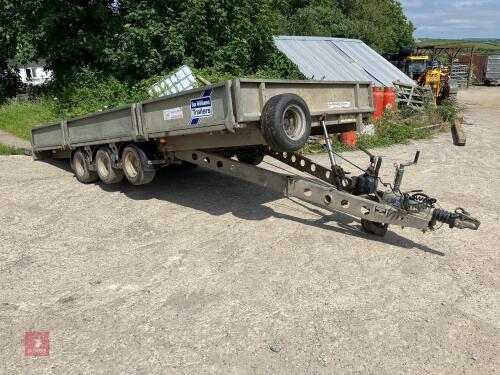 IFOR WILLIAMS TILT BED TRAILER