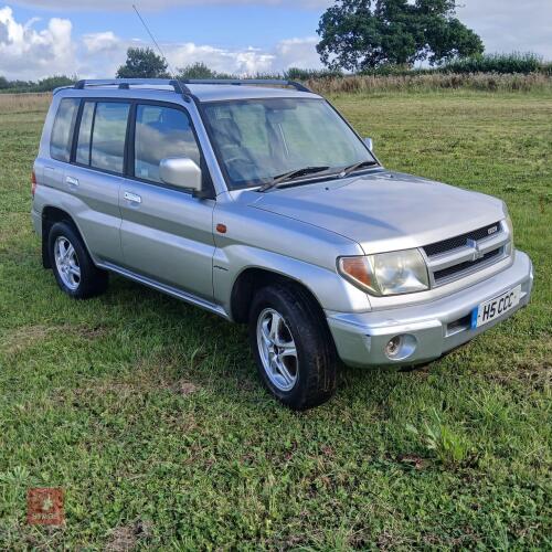 2005 MITSUBISHI SHOGUN PININ TRUCK (S/R)