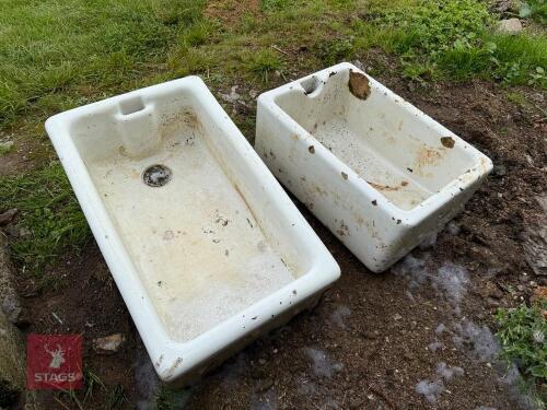 2 BELFAST SINKS