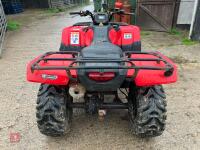 2014 HONDA FOURTRAX 420CC 4WD ATV - 4
