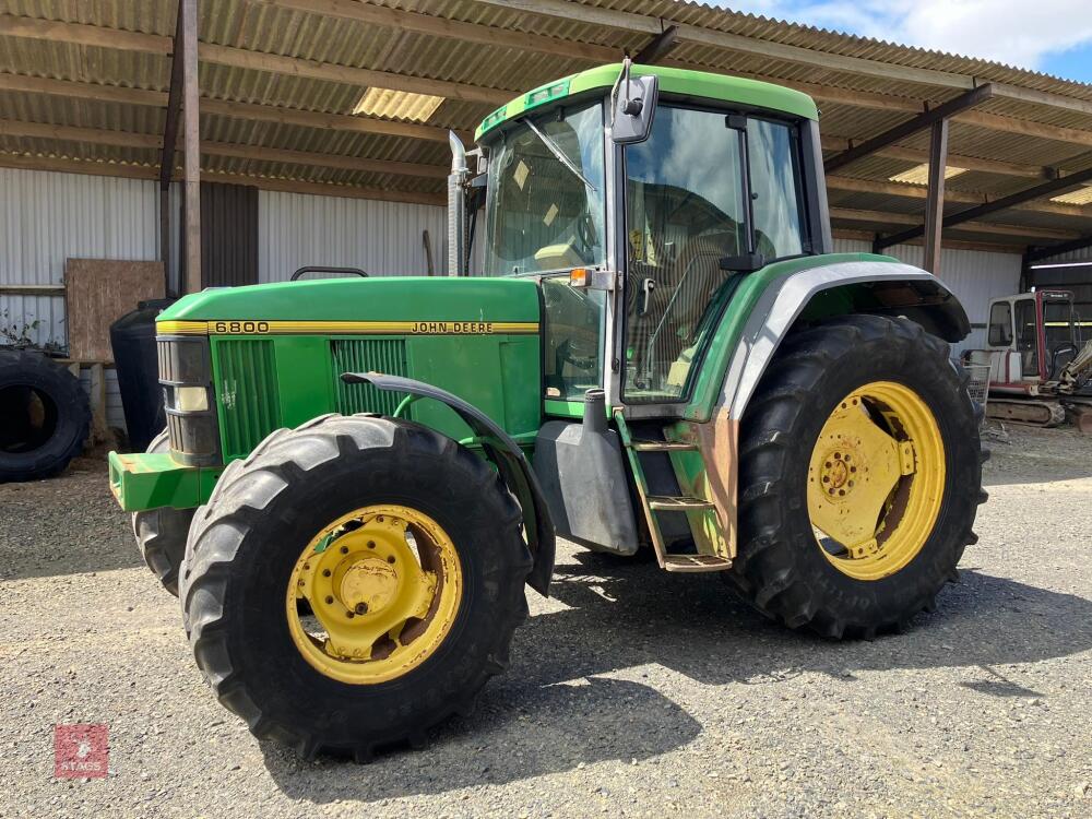 1996 JOHN DEERE 6800 4WD TRACTOR