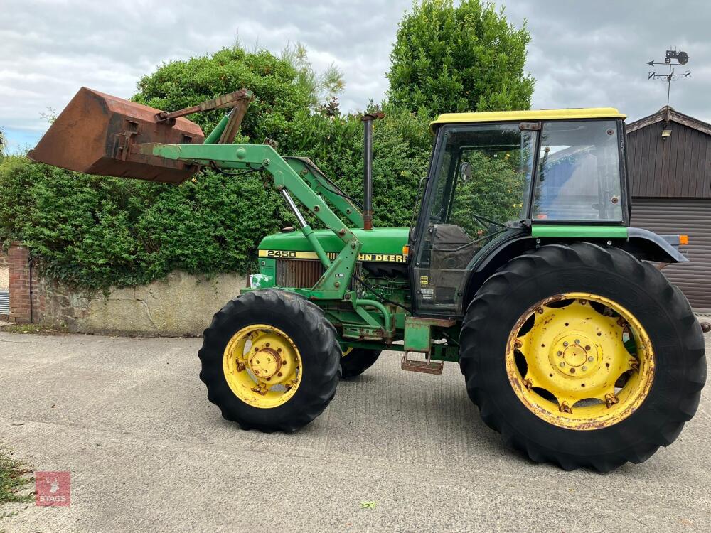 1987 JOHN DEERE 2450 4WD TRACTOR