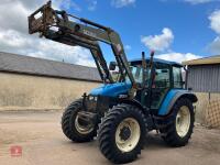 2001 NEW HOLLAND TS115 4WD TRACTOR - 2