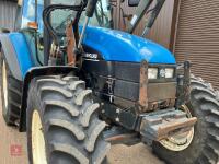 2001 NEW HOLLAND TS115 4WD TRACTOR - 9