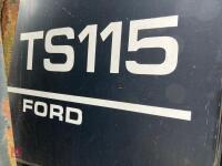 2001 NEW HOLLAND TS115 4WD TRACTOR - 30