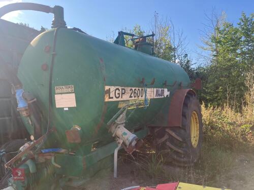 MAJOR LGP 2600 SLURRY TANKER