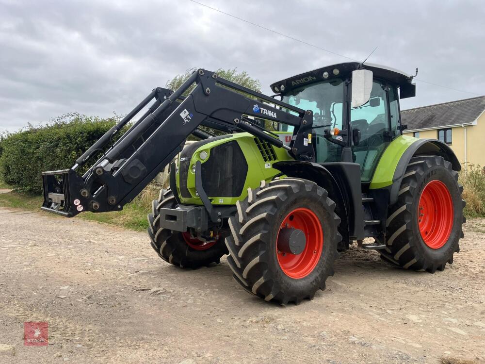 2018 CLAAS 650 CIS ARION 4WD TRACTOR