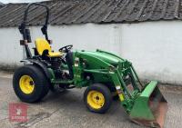 2013 JOHN DEERE 2720 HST 4WD TRACTOR