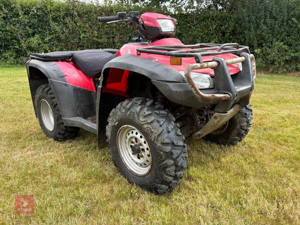 2006 HONDA 500CC TRX QUAD BIKE