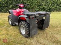 2006 HONDA 500CC TRX QUAD BIKE - 6